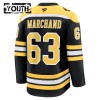 Barn Ishockey Boston Bruins tröja Fanatics Premium Brad March 2024-25 Svart Hemma